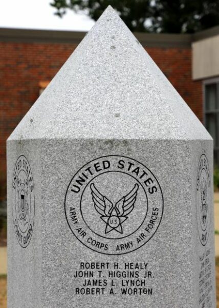 SOMERSET ARMED FORCES WORLD WAR II MEMORIAL SIDE C