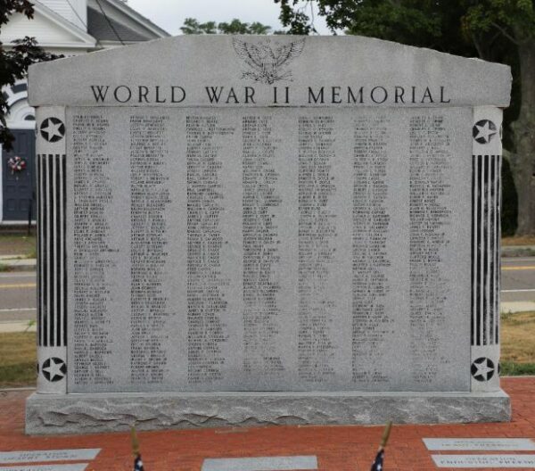 SOMERSET WORLD WAR II MEMORIAL FRONT