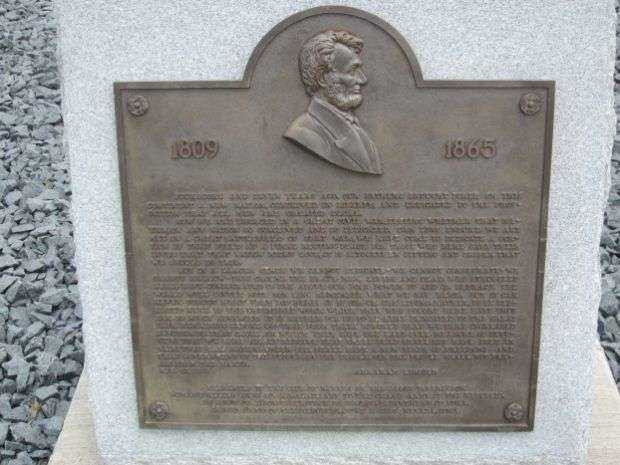 STORY COUNTY GETTYSBURG ADDRESS MEMORIAL PLAQUE