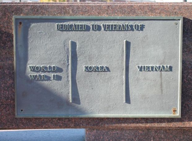 EVERLASTING MEMORIAL TO SHREWSBURY WAR VETERANS PLAQUE B