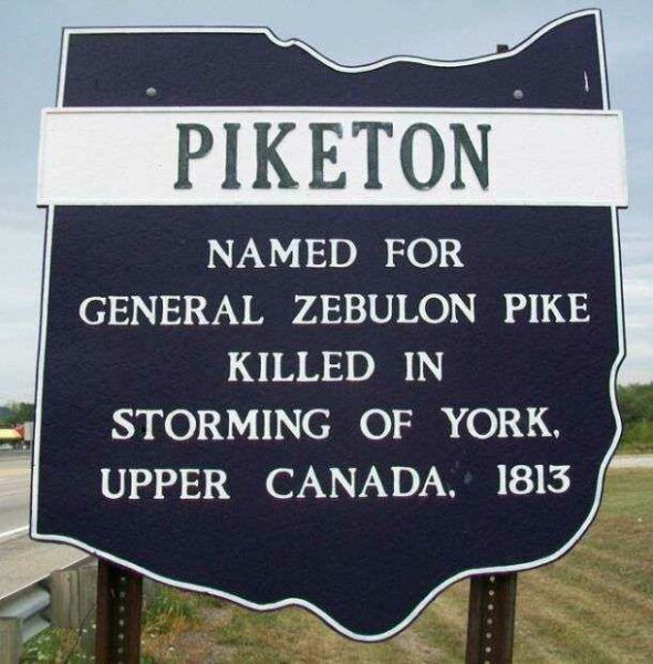 GENERAL ZEBULON PIKE MEMORIAL MARKER