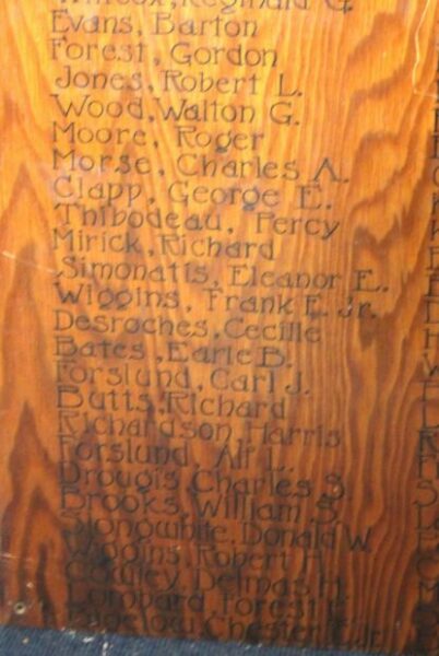 PRINCETON’S ROLL OF HONOR WORLD WAR II MEMORIAL SECTION C