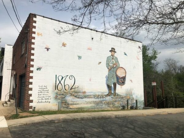 1862 CIVIL WAR MEMORIAL MURAL