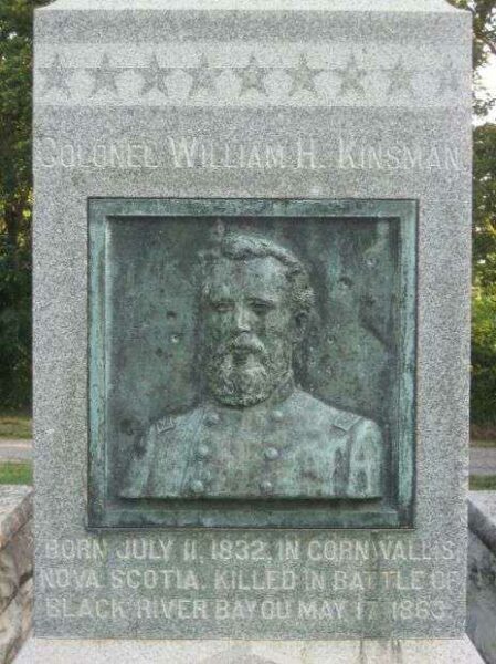 COL. WILLIAM KINSMAN WAR MEMORIAL BAS-RELIEF