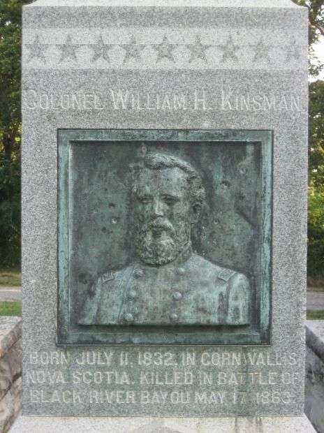 COL. WILLIAM KINSMAN WAR MEMORIAL BAS-RELIEF