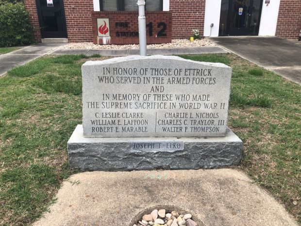 ETTRICK SUPREME SACRIFICE WAR MEMORIAL