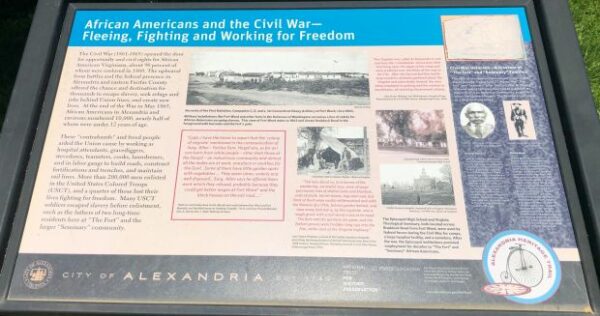 AFRICAN AMERICANS AND THE CIVIL WAR MEMORIAL PLAQUE