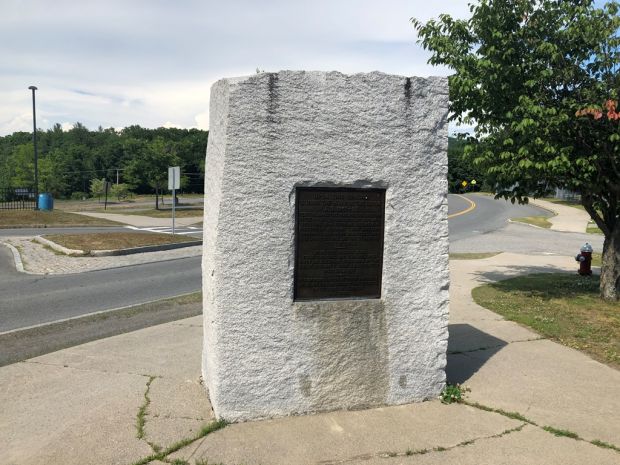 UPON THIS GROUND MEMORIAL FRONT