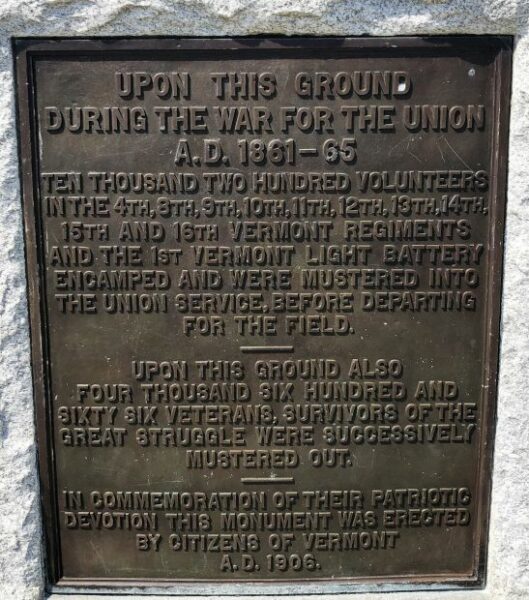 UPON THIS GROUND MEMORIAL PLAQUE A