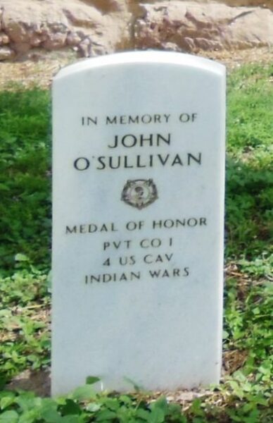 FORT CONCHO MEDAL OF HONOR MEMORIAL STONE E