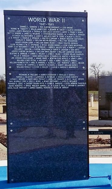 RED RIVER VALLEY VETERANS MEMORIAL STONE M