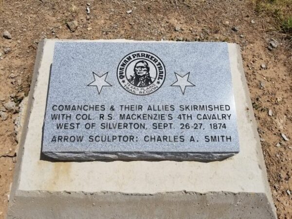 QUANAH PARKER TRAIL MEMORIAL TABLET
