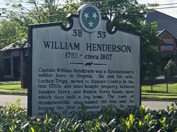 WILLIAM HENDERSON REVOLUTIONARY SOLDIER MEMORIAL MARKER