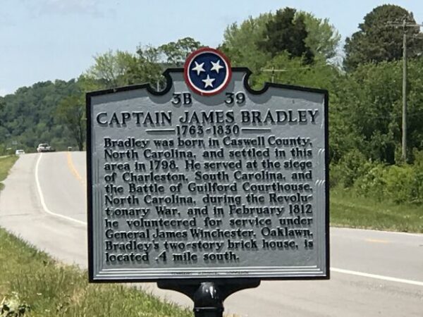 CAPTAIN JAMES BRADLEY WAR MEMORIAL MARKER