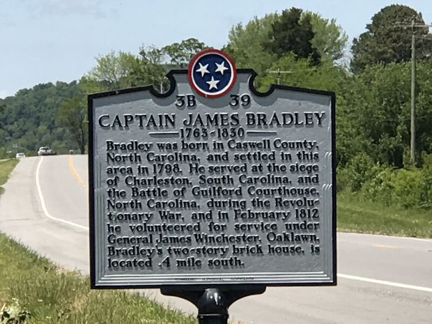 CAPTAIN JAMES BRADLEY WAR MEMORIAL MARKER