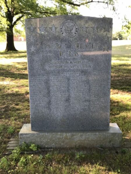 WOODSTOCK COMMUNITY VETERANS MEMORIAL
