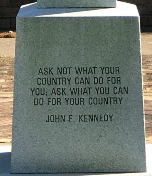 millinGTON CENTENNIAL AND VETERANS MEMORIAL STONE C