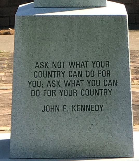 millinGTON CENTENNIAL AND VETERANS MEMORIAL STONE C