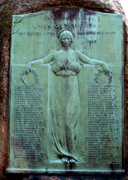 YARMOUTH WAR WITH GERMANY MEMORIAL PLAQUE