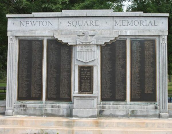 NEWTON SQUARE WORLD WAR II MEMORIAL