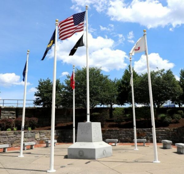 WORCESTER COUNTY KOREAN WAR MEMORIAL FLAGPOLES