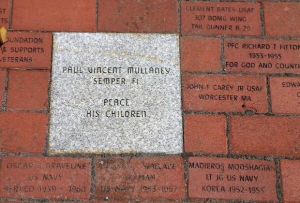 WORCESTER COUNTY KOREAN WAR MEMORIAL PAVER M