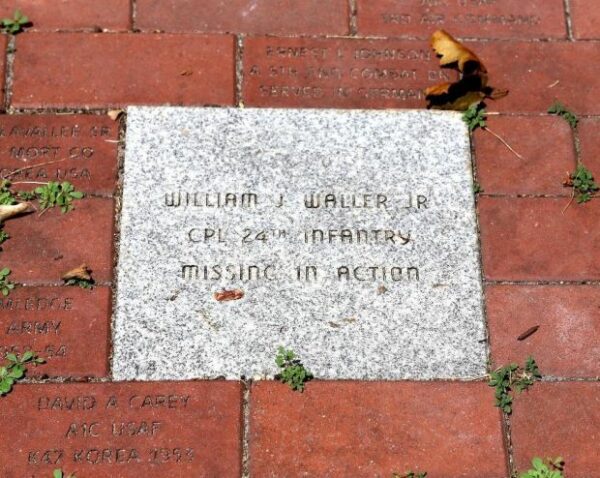 WORCESTER COUNTY KOREAN WAR MEMORIAL PAVER F