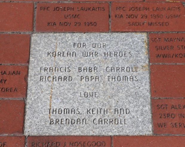 WORCESTER COUNTY KOREAN WAR MEMORIAL PAVER C