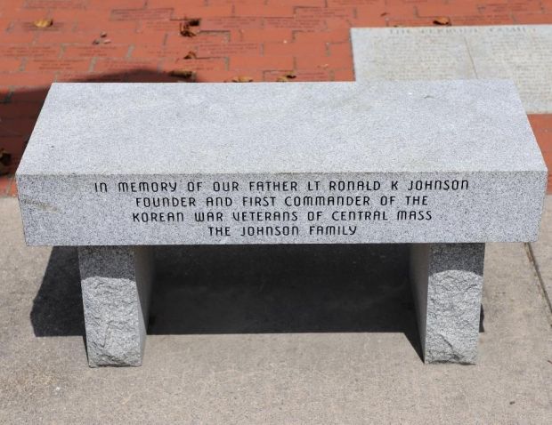 WORCESTER COUNTY KOREAN WAR MEMORIAL BENCH B