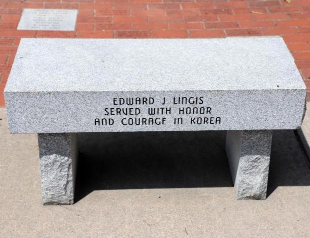 WORCESTER COUNTY KOREAN WAR MEMORIAL BENCH A