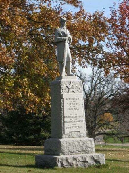 IOWA SOLDIERS HOME CIVIL WAR MEMORIAL