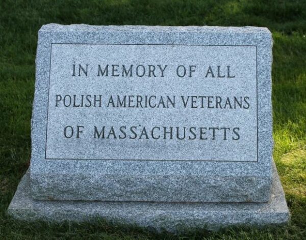 MASSACHUSETTS STATE VETERANS CEMETERY POLISH AMERICAN VETERANS MEMORIAL