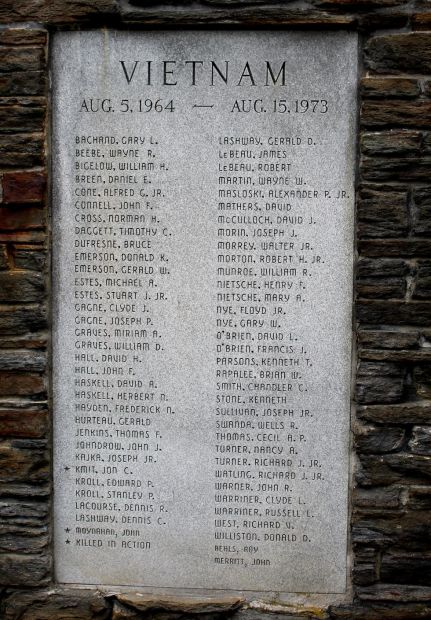 TOWN OF WILLIAMSBURG WAR VETERANS MEMORIAL STONE B