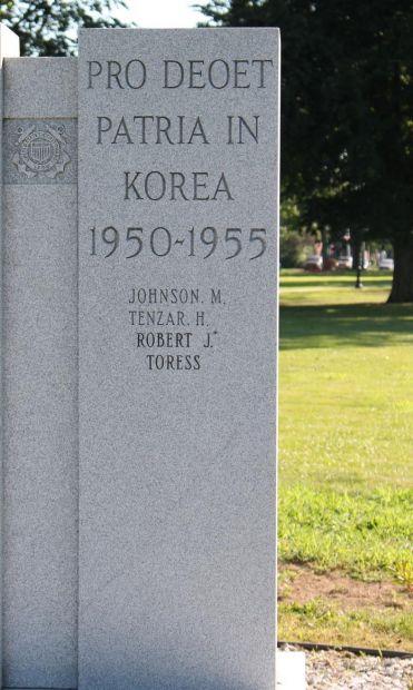 WEST SPRINGFIELD WORLD WAR II MEMORIAL STONE D