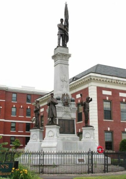 TOWN OF WEBSTER CIVIL WAR MEMORIAL