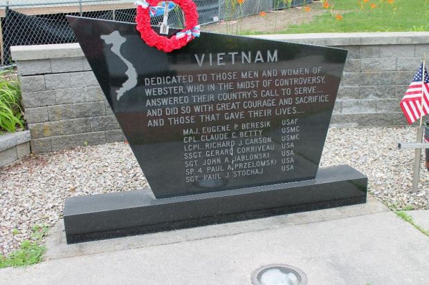 WEBSTER VIETNAM VETERANS WAR MEMORIAL