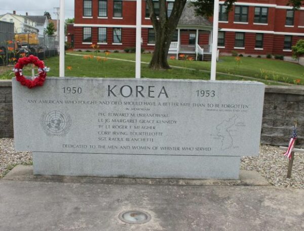 WEBSTER KOREAN WAR MEMORIAL