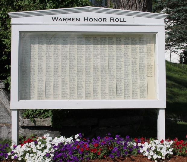 WARREN HONOR ROLL MEMORIAL