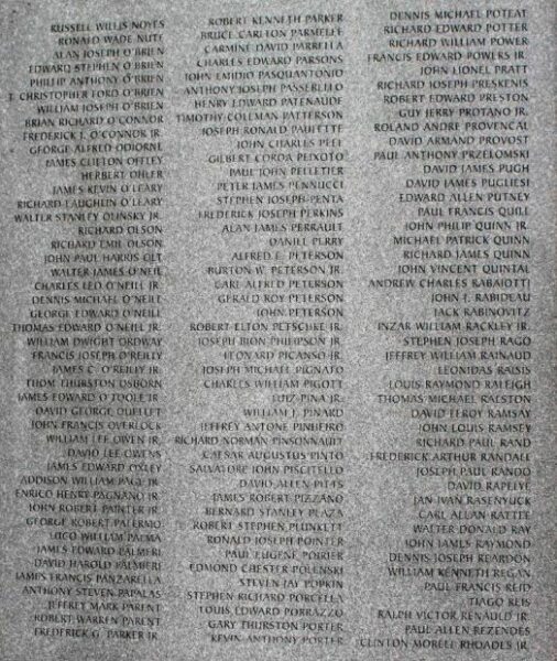 MASSACHUSETTS VIETNAM VETERANS MEMORIAL STONE W