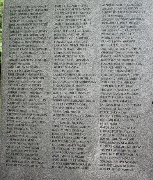 MASSACHUSETTS VIETNAM VETERANS MEMORIAL STONE V