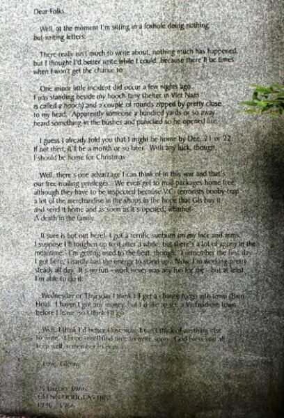 MASSACHUSETTS VIETNAM VETERANS MEMORIAL STONE J