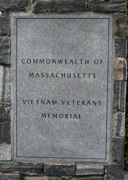 MASSACHUSETTS VIETNAM VETERANS MEMORIAL STONE B
