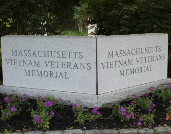MASSACHUSETTS VIETNAM VETERANS MEMORIAL ENTRANCE STONE