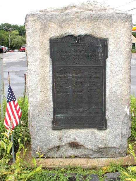TOWN OF TILTON WORLD WAR I MEMORIAL