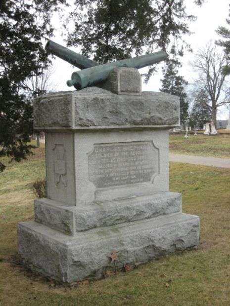 CHARLES SHEPHED REVOLUTIONARY WAR VETERAN MEMORIAL