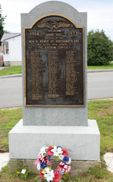 NORTHUMBERLAND VIETNAM CONFLICT MEMORIAL