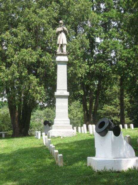 LINWOOD CEMETERY CIVIL WAR MEMORIAL