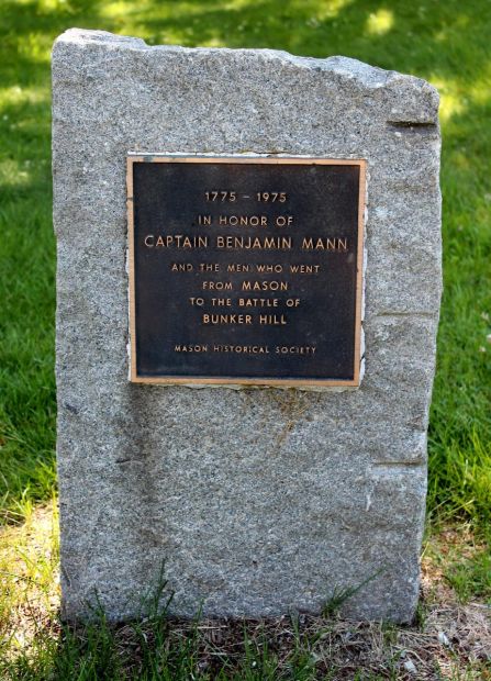 CAPTAIN BENJAMIN MANN WRA MEMORIAL