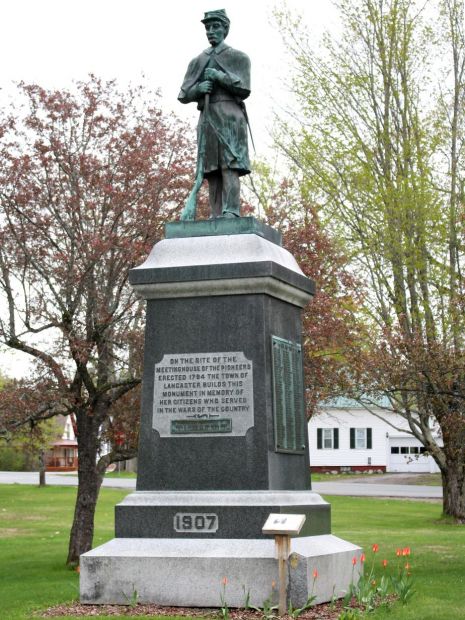 LANCASTER, N.H. CIVIL WAR MEMORIAL