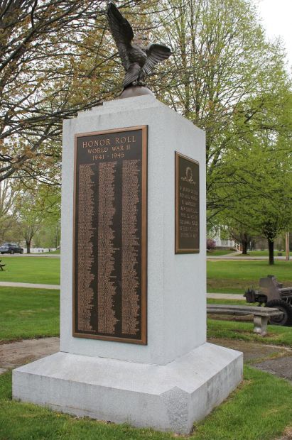 LANCASTER WAR VETERANS MEMORIAL EAGLE